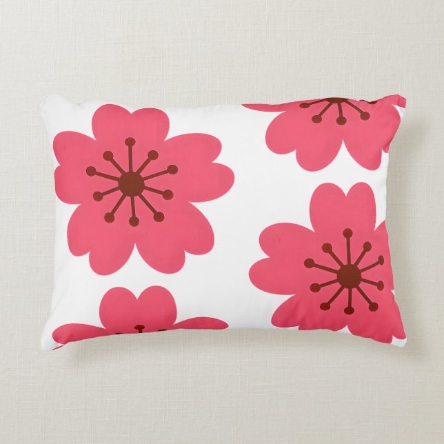 Cozy floral pillow (Front)