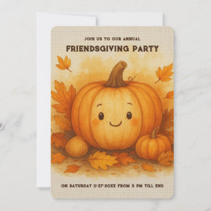 cozy friendsgiving vibes autumn pumpkin gathering