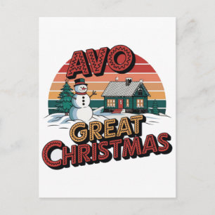Cozy Holiday Wallpaper for Winter Magic Nights Postcard