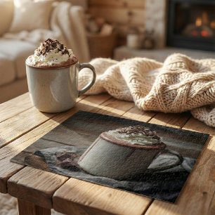 Cozy Hot Chocolate Whipped Cream Photo Jigsaw Puzzle