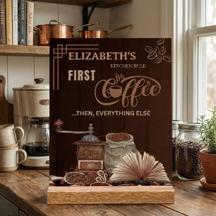 Cozy Kitchen Personalized Decor