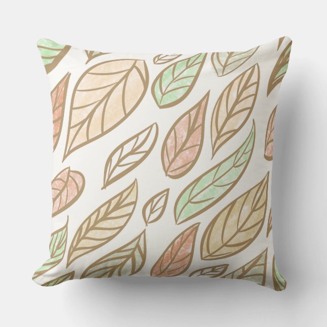 Cozy Leaf Breeze Cushion (Front)