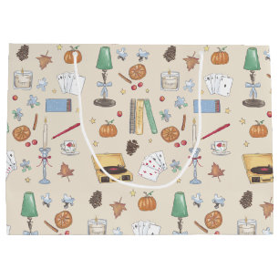 Cozy Moody Autumn Weekend Large Gift Bag