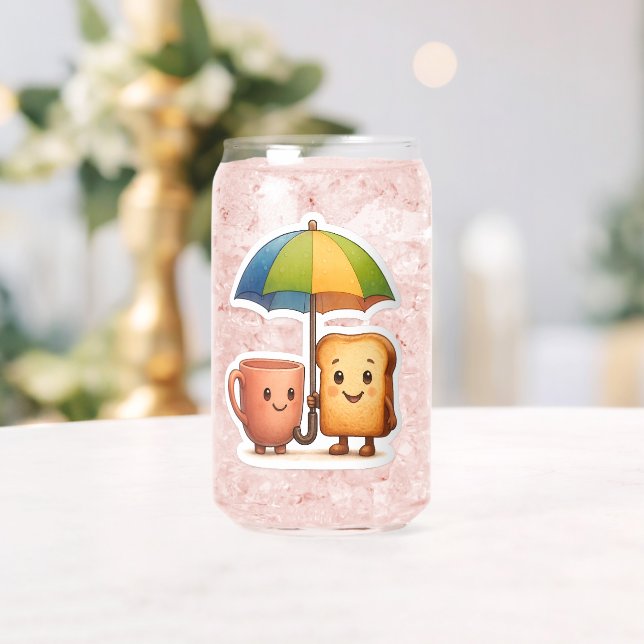 Cozy Morning Duo ☕🍞 Can Glass (Insitu (Wedding))