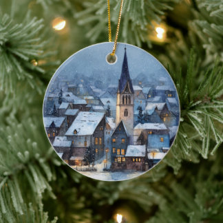 Cozy Night Christmas Ornament