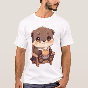 Cozy Otter Tea Moment T-Shirt