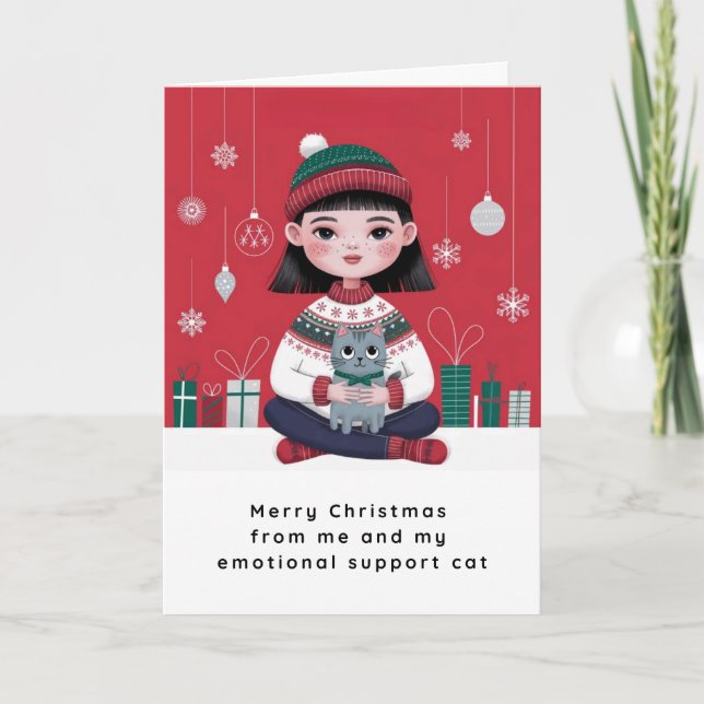Cozy Perfect Christmas Card (Front)