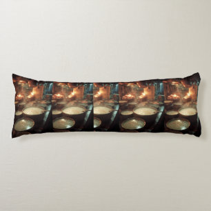 Cozy Porridge Kitchen Body Pillow