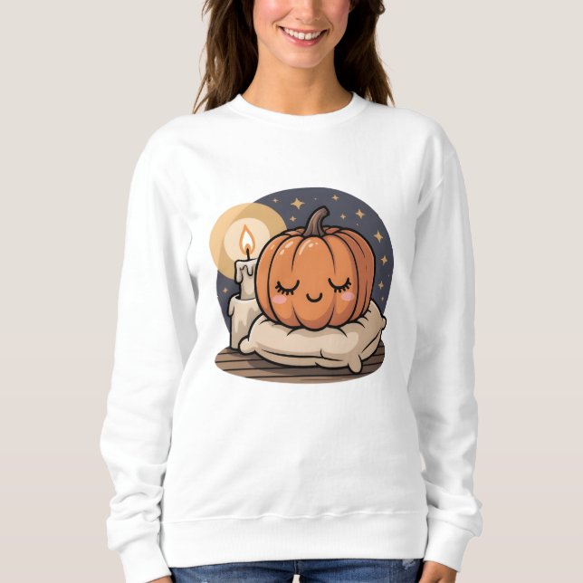 Cozy Pumpkin Dream Sweatshirt (Front)