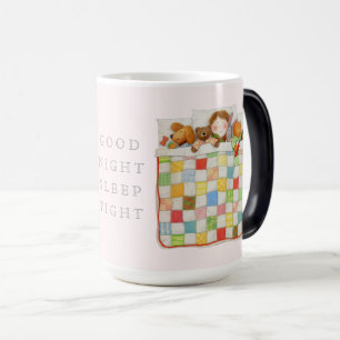 COZY QUILT Tall Morphing Mug - Pink