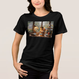 Cozy Rainy Day Squirrel Teacher Appreciation Shirt