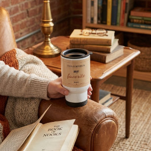 Cozy Reading Corner Travel Mug  15oz