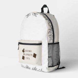 Cozy Reading Life Backpack 