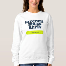 Cozy Retro Kitchen Rules Apply Pickleball