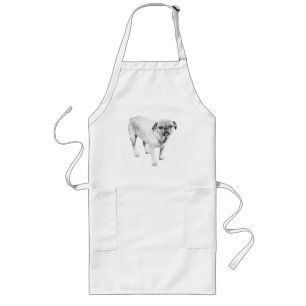 Cozy Shaded Dog Apron For Peaceful Kitchen Days
