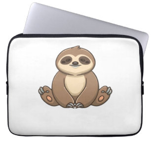 Cozy Sloth Classic T-Shirt Laptop Sleeve