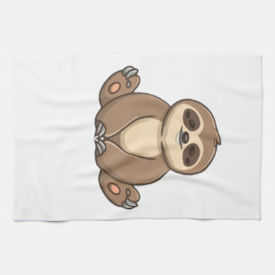 Cozy Sloth Classic T-Shirt Tea Towel