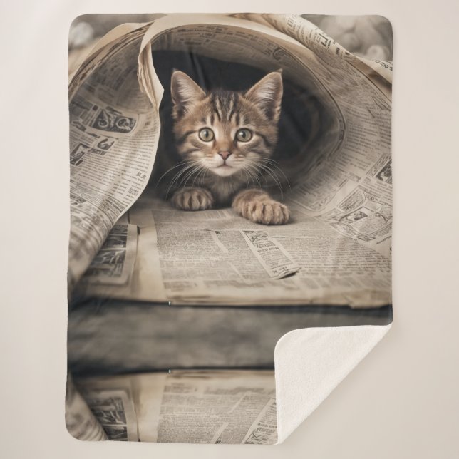 Cozy Soft Sherpa Blanket (Front)