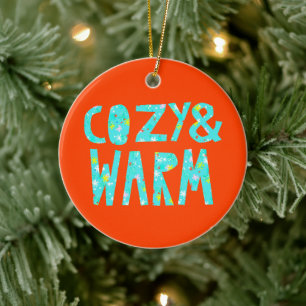 Cozy & Warm Ceramic Tree Decoration