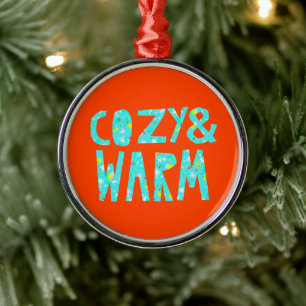 Cozy & Warm Metal Tree Decoration