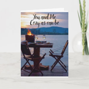 **COZY WE WILL BE** IT'S *OUR ANNIVERSARY* CARD