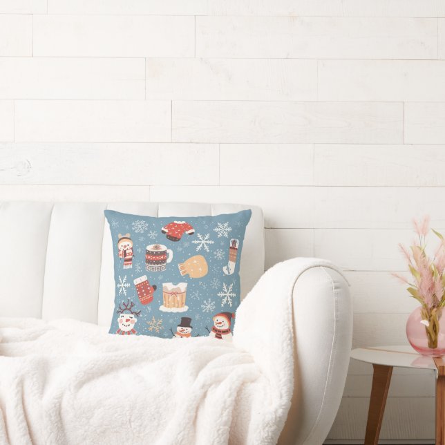 Cozy Winter Fun Cushion (Couch)