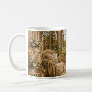 Cozy Winter Garden Floral Cottagecore Mug – Winter
