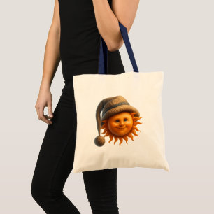 Cozy Winter Sun ☀️🧣 Tote Bag