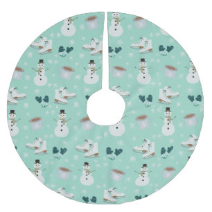 Cozy Winter Wonderland Tree Skirt