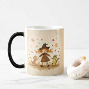 Cozy Witch Coffee Mug Kind_Ones Whimsical Art