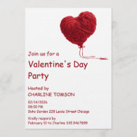 Cozy Yarn Heart for Valentines