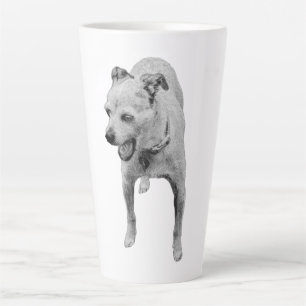 Cozy Yawn for Autumn Nights Latte Mug