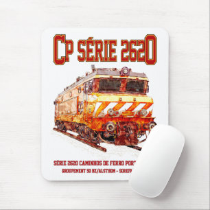 CP Serie 2620 Electric Locomotive. Nez-Casse Loco Mouse Mat