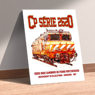 CP Serie 2620 Electric Locomotive. Nez-Casse Loco Photo Print