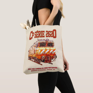 CP Serie 2620 Electric Locomotive. Nez-Casse Loco Tote Bag