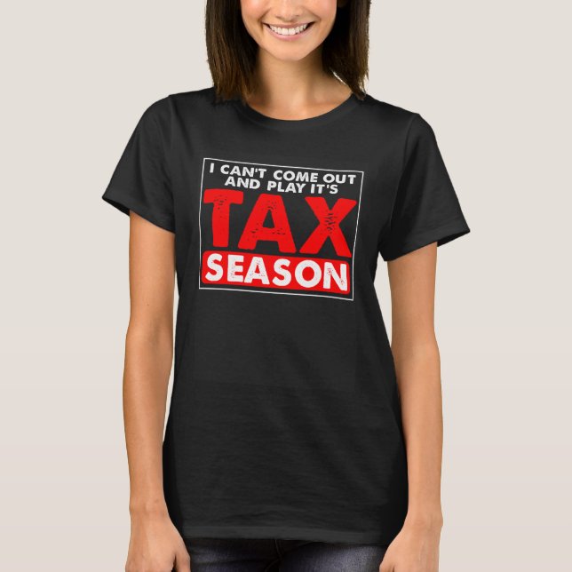 CPA Accountant Gag T-Shirt (Front)