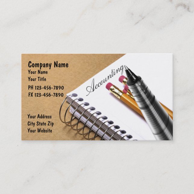 CPA Business Cards (Front)