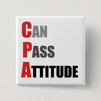 CPA: Can Pass Attitude 15 Cm Square Badge