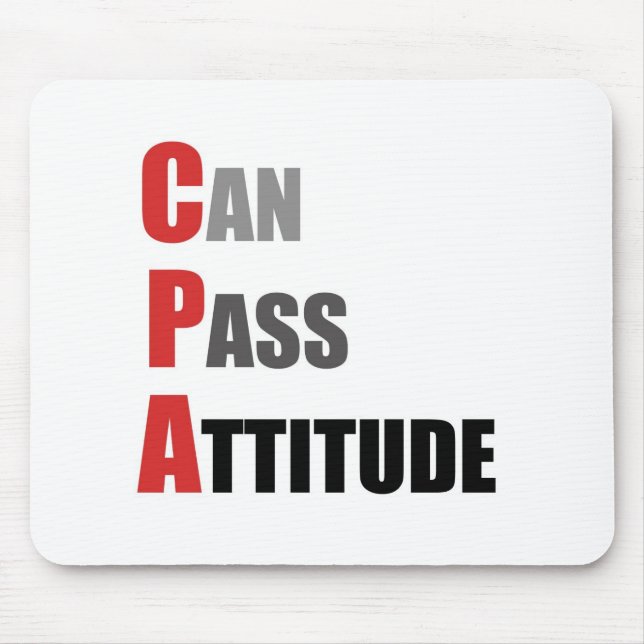 CPA: Can Pass Attitude Mouse Mat (Front)