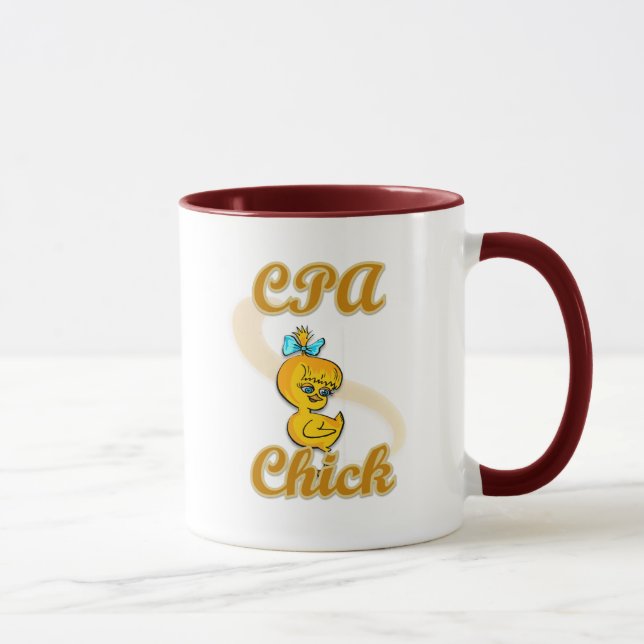 CPA Chick Mug (Right)