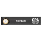 CPA custom color name plate