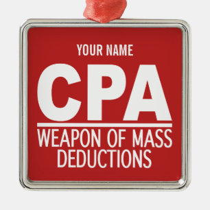 CPA custom color ornament