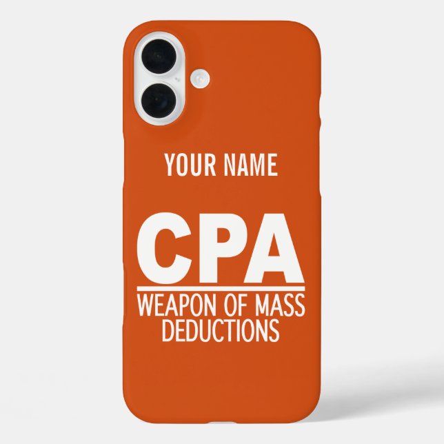 CPA custom colour & name phone cases (Back)