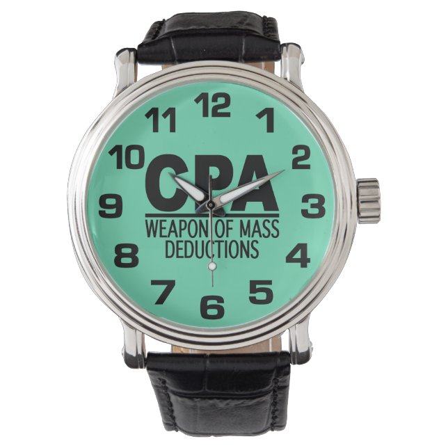 CPA custom colour watches (Front)