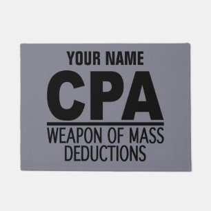 CPA custom name & colour door mats