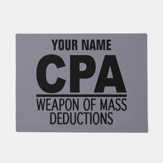 CPA custom name & colour door mats (Front)