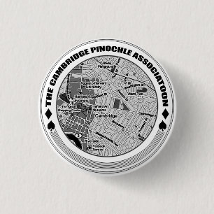 CPA Map 3 Cm Round Badge