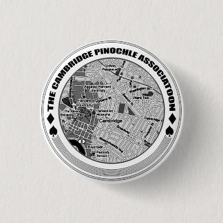 CPA Map 3 Cm Round Badge