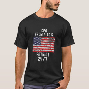 Cpa Patrio Patriotic 4th Of July Usa Flag T-Shirt