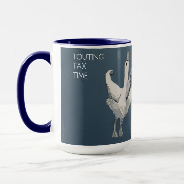 CPA Touting Tax Mug Mug (Left)